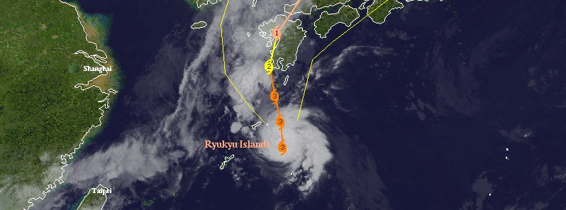 Strong Typhoon “Namtheun” to make landfall over Kyushu, Japan