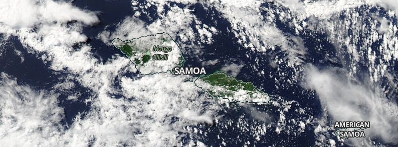 Rare hailstorm hits Samoa