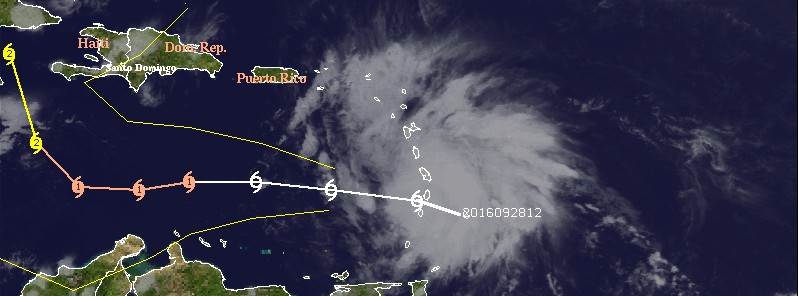 Tropical Storm “Matthew” to become a hurricane before reaching Jamaica, Haiti and Cuba