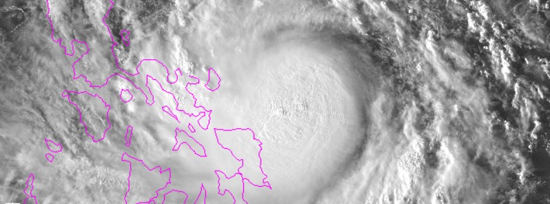 Tropical Storm “Sarika” heading directly toward Luzon, Philippines