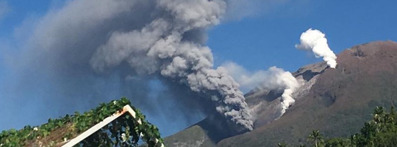 Minor phreatic eruption at Bulusan volcano – Luzon, Philippines