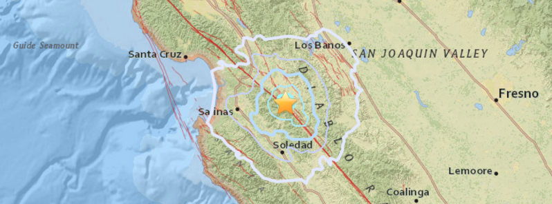 Series of small tremors rattle Ridgemark, California