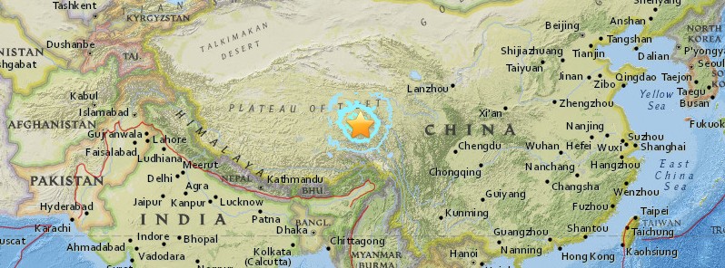 Strong and shallow M6.4 earthquake hits China