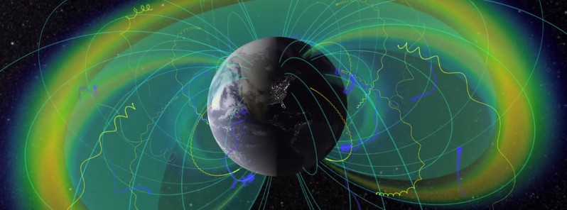 Van Allen radiation belts during an extremely rare solar wind event