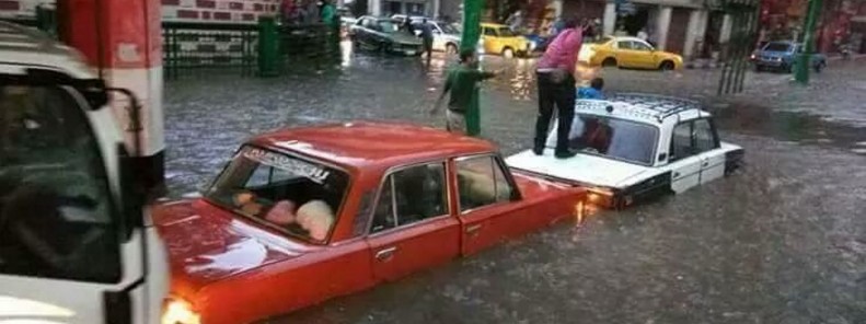 Severe flash flooding hits Egypt, at least 17 dead