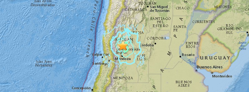 Strong M6.4 earthquake hits San Juan, Argentina