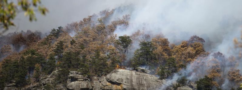 Severe wildfires spreading across the Southeast US