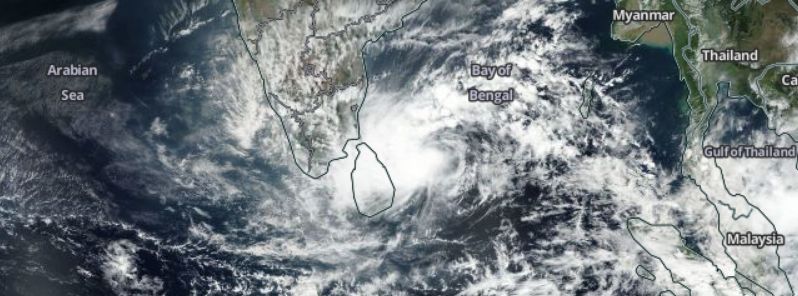 Tropical Cyclone “Nada” approaching India, landfall expected