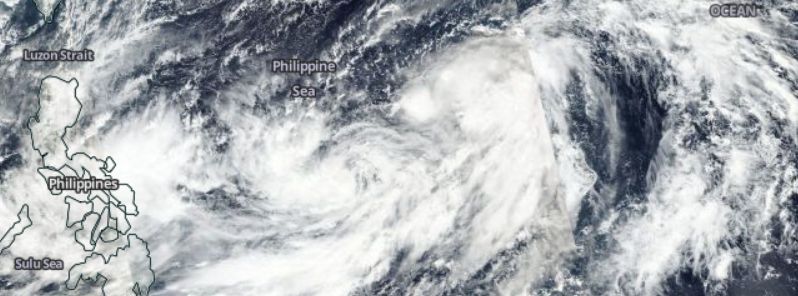 Two tropical systems lurking northwest of the Philippines