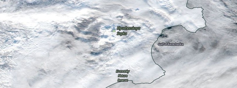 New eruption at Bezymianny volcano, Russia
