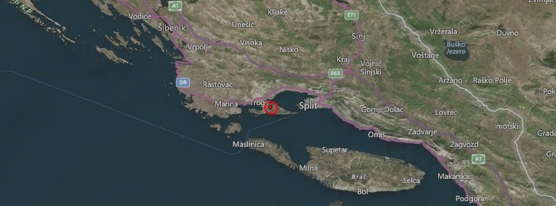 Sharp M4.8 earthquake jolts Split, Croatia