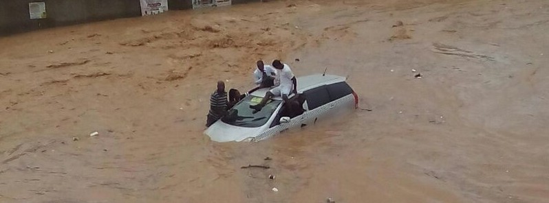 Intense flooding inundates parts of Jamaica