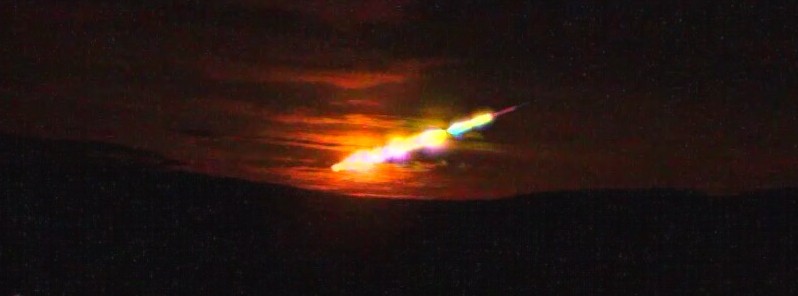 Large meteor explodes over Norway