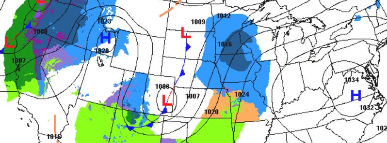 Heavy snowfall, blizzard to affect the West and northern Plains for Christmas