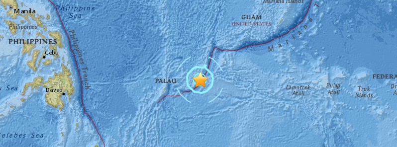 Strong and shallow M6.1 earthquake hits near Yap Island, Micronesia
