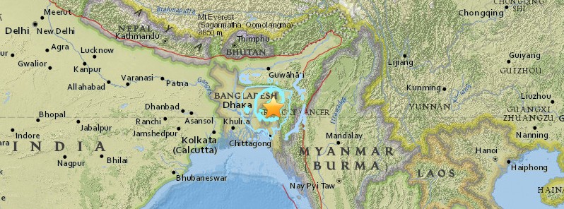 Two dead after shallow M5.5 earthquake hits Tripura, India