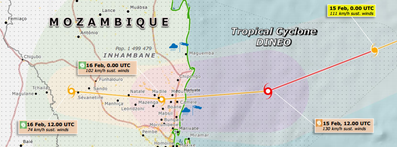 Dineo hits Mozambique, leaves a trail of destruction and 7 dead