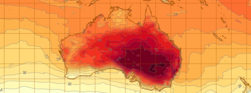 Extreme heatwave in Australia, catastrophic fire weather