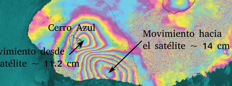 Possible eruption of Cerro Azul in the next few days to weeks