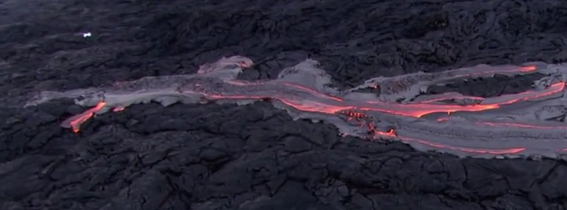 Huge new lava outbreak at Kilauea volcano, Hawaii