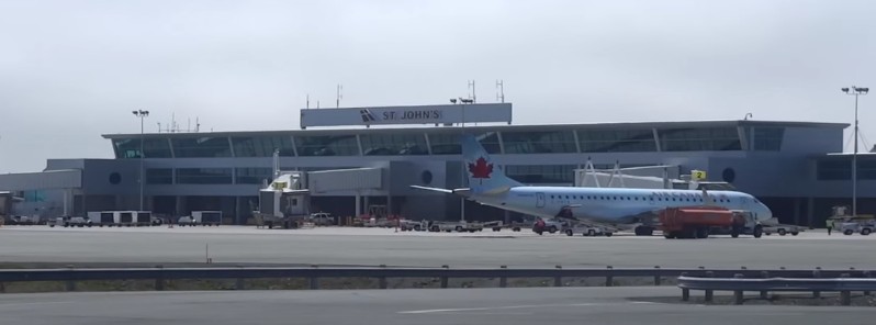 Windstorm cripples St.	John’s International Airport, Canada