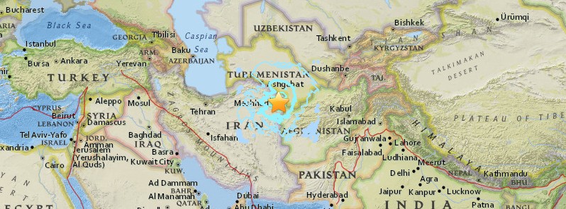 Strong and shallow M6.1 earthquake hits northeastern Iran