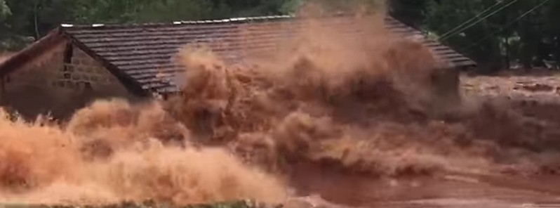 Major flash flooding in Paraguay’s Itapúa after dam breach