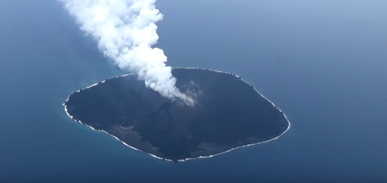 At least 2 new craters formed during new Nishinoshima eruption