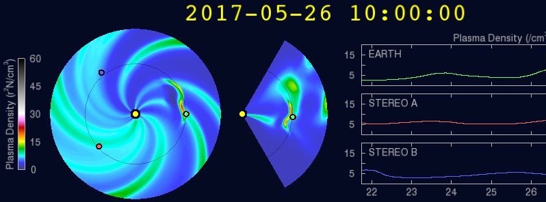 CME headed toward Earth, impact expected around 12:00 UTC on May 26