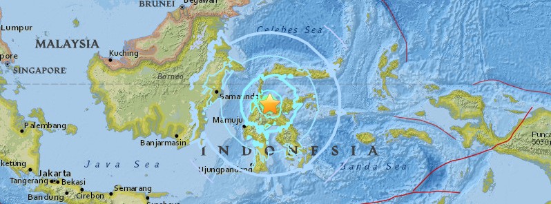 Strong and shallow M6.6 earthquake hits Sulawesi, Indonesia