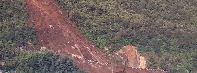 Large landslide kills at least 11 people in Huehuetenango, Guatemala