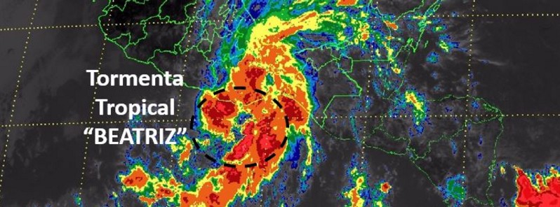Tropical Storm “Beatriz” to make landfall over Oaxaca, Mexico