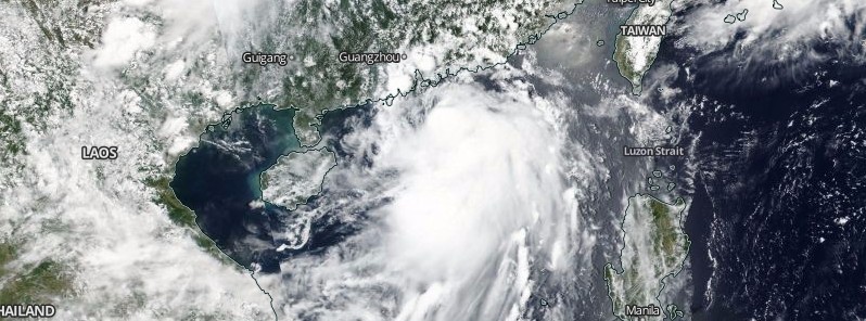 Hong Kong shuts down overnight as Tropical Storm “Merbok” makes landfall