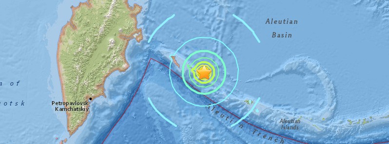 Major M7.7 earthquake hits Aleutian Trench, tsunami advisories issued