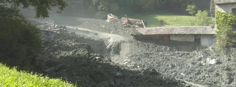 Eight missing after major landslide at Piz Cengalo, Switzerland