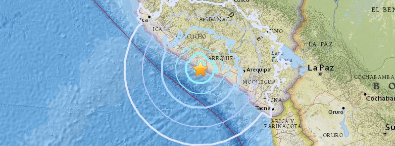 Deadly M5.6 earthquake hits the coast of southern Peru
