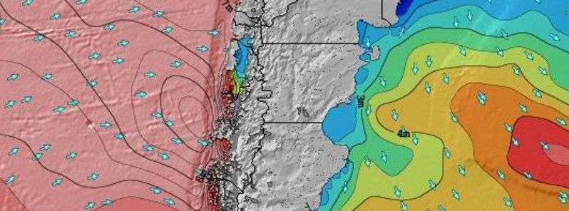 Abnormal tide warning issued for the entire coast of Chile