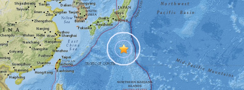 Deep M6.1 earthquake hits Bonin Islands, Japan region