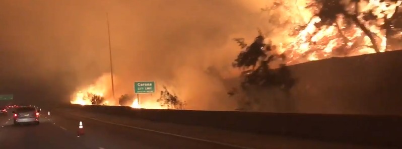 Canyon Fire rapidly grows to 2 500 acres, 500 homes evacuated, California