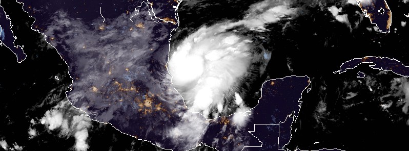 Tropical Storm “Katia” forms in the Gulf of Mexico