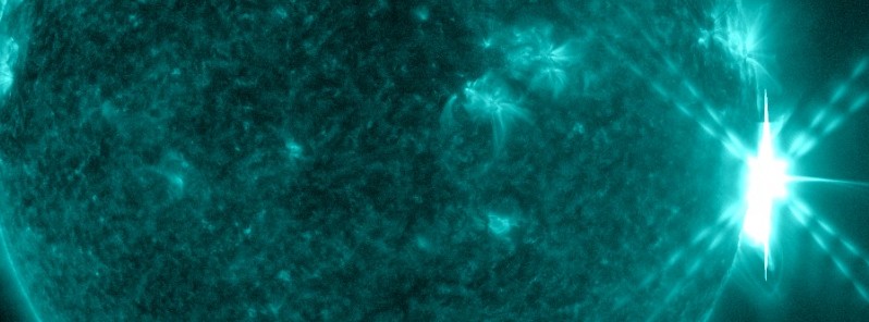 4th X-class flare: X8.2 erupts from Region 2673, second strongest of the cycle