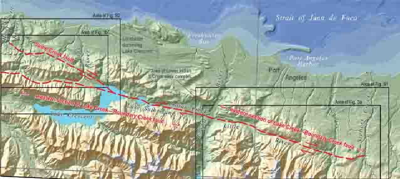 Study confirms large earthquakes along Olympic Mountain faults