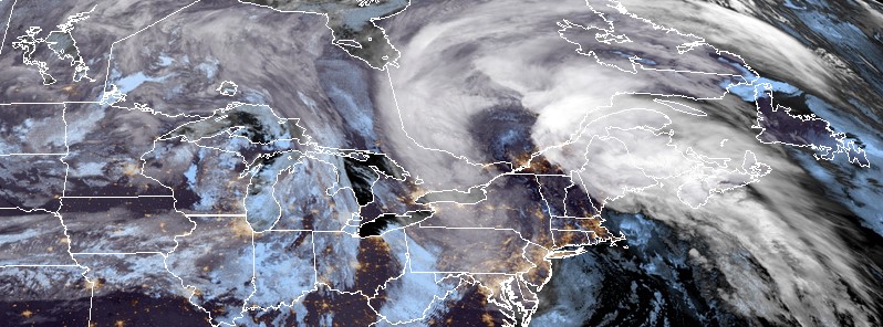 Over 1.5 million without power as strong coastal low hits US East Coast