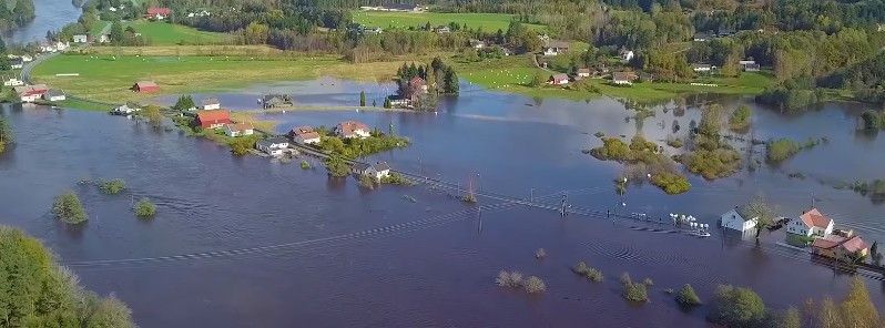 Massive rain, worst flooding on record hits southern Norway