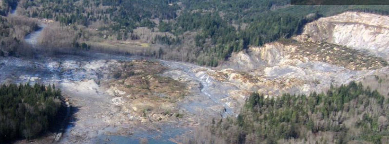 Why did the 2014 Oso landslide travel so far?