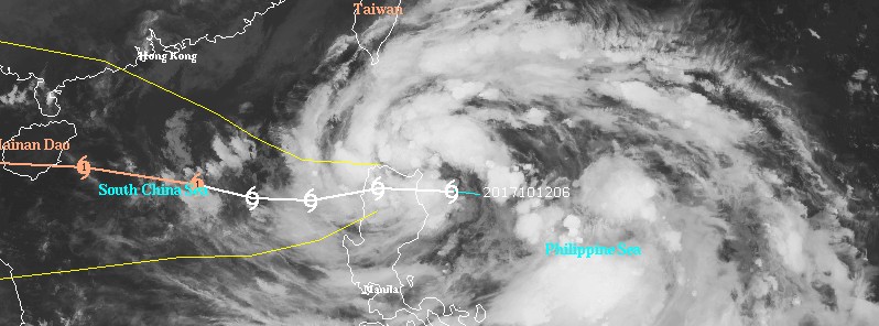 Tropical Storm “Khanun” passing over Philippines, heading toward Hainan and flood-ravaged Vietnam