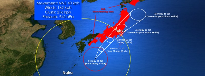 Typhoon “Lan” pre-landfall update by meteorologist Jonathan Oh