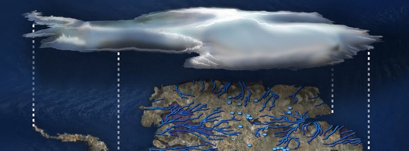 Mantle plume, a geothermal heat source under West Antarctic ice sheet