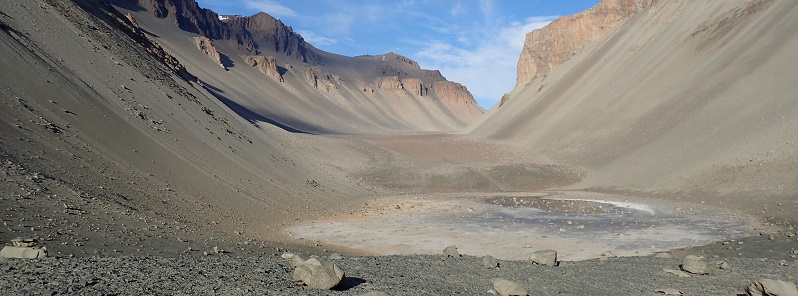 Salt pond in Antarctica, among the saltiest waters on Earth, is fed from beneath