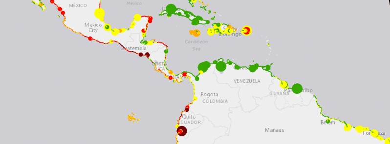 Scientists identify hotspots of coastal risks in Latin America and the Caribbean